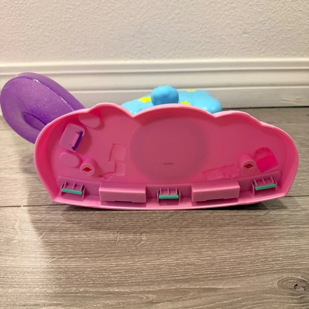 Gabby's Dollhouse, Kitty Care Ear Purrfect Playroom Pink Purple Kids Playset OS